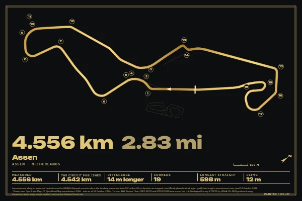 Assen in Gilt, Black & Gold.